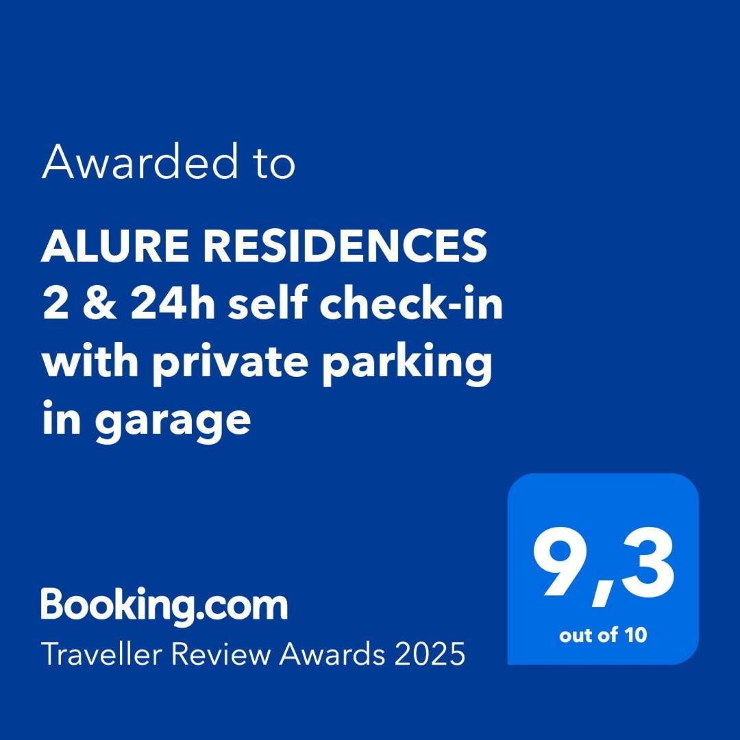 Alure Residences 2 & 24H Self Check-In, Parking In The Garage In The Apartment Building Included, New Building, Terrace, Green Location With A Forest Park With A Lake, Children'S Playground Banská Bystrica Exteriör bild